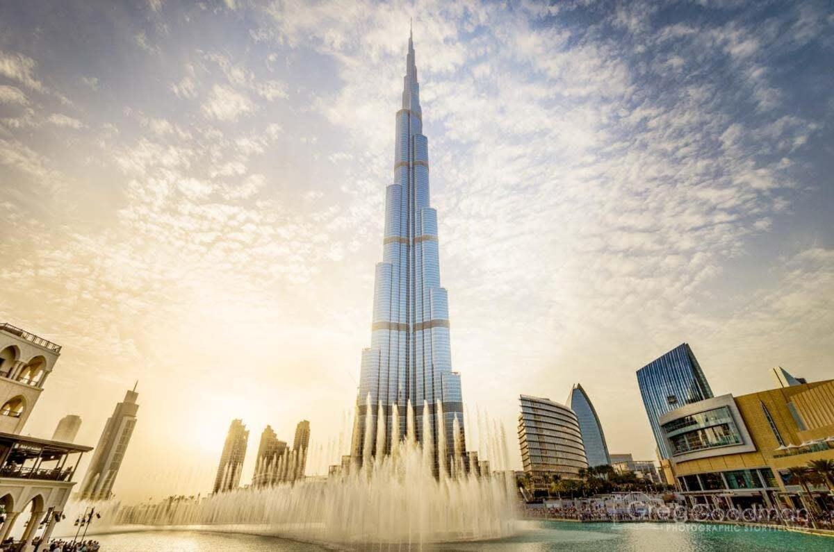 Silkhaus Design 1Bdr With Burj Khalifa View In New Tower Apartment Dubai Luaran gambar
